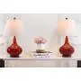Safavieh Lighting Collection Amy Gourd Glass Table Lamp