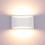 Lightess Dimmable Wall Sconces Modern LED Wall Lamp 12W Indoor Wall Sconce Up Down Hallway Wall Mounted Light Fixtures for Bedroom Living Room, Warm White