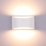 Lightess Dimmable Wall Sconces Modern LED Wall Lamp 12W Indoor Wall Sconce Up Down Hallway Wall Mounted Light Fixtures for Bedroom Living Room, Warm White