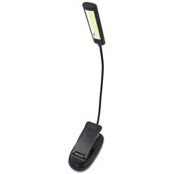 Book Reading Light with Clip, iMagitek Eye-Care Book Light, Clip On Bed Reading Light Perfect for Night Bookworms, Kids, Kindle, Travel Car Reading and Music Players (Battery Operated)