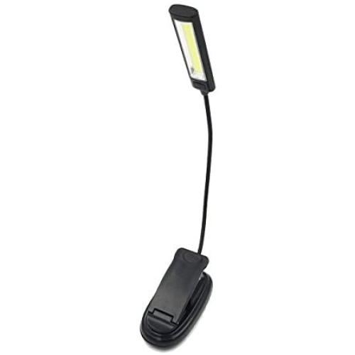 Book Reading Light with Clip, iMagitek Eye-Care Book Light, Clip On Bed Reading Light Perfect for Night Bookworms, Kids, Kindle, Travel Car Reading and Music Players (Battery Operated)