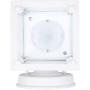LIT-PaTH Outdoor LED Wall Lantern, Wall Sconce as Porch Light, 9.5W (75W Equivalent), 800 Lumen, Aluminum Housing Plus Glass, Matte White Finish, ETL and ES Qualified, 2-Pack