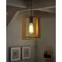 Ken & Ricky Kitchen Island Lighting, Farmhouse Pendant Light, Vintage Ceiling Hanging Light Fixture for Dining Room Kitchen, Metal Black with Solid Wood Frame