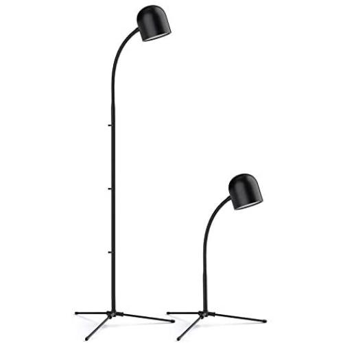LED Floor Lamp, 3 Colors Dimmable Floor Lamp£¬Smooth Touch Switch, 1300 Lumens Dimmable Reading Standing Lamp with Gooseneck for Reading Living Room Bedroom Office Piano