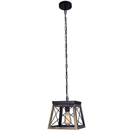 Ncmoyin Rustic Farmhouse Chandeliers,Pendant Light for Dining Room Hanging Ceiling Light Fixture,Black with Gold Ncmoyin Rustic Farmhouse Chandeliers,Pendant Light for Dining Room Hanging Ceiling Light Fixture,Black with Gold