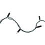 Amazon Basics 100 LED Commercial Grade Outdoor Christmas String Lights - Green Rope, Warm White LED, 33-Foot