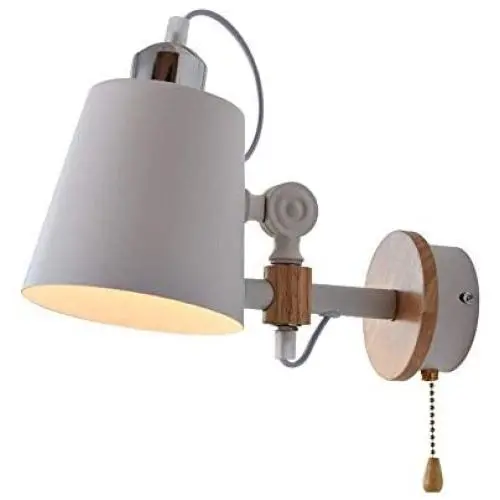 JIAHE115 Adjustable Metal Wall lamp Retro National Research Bedside lamp Childrens Room Night Light Reading lamp Wall lamp Wall lamp Aisle Stairs Kitchen