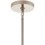 Kichler 52210PN Kadas Chandelier, 8-Light 480 Total Watts, Polished Nickel