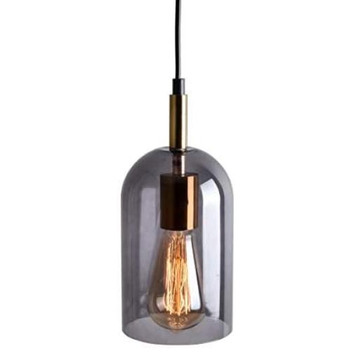 Loclgpm Grey Glass Shade Pendant Light, Modern Mini 1 Light Ceiling Lighting Fixture with Adjustable Cord, The Lamp Hanging for Kitchen Island, Dining Room, Living Room, Farmhouse, Restaurant Loclgpm Grey Glass Shade Pendant Light, Modern Mini 1 Light Ceiling Lighting Fixture with Adjustable Cord, The Lamp Hanging for Kitchen Island, Dining Room, Living Room, Farmhouse, Restaurant