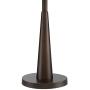 Durango Rustic Floor Lamp 3-Light Oiled Bronze Metal Brown Sheer Shade Antique LED Edison Bulbs for Living Room Bedroom - Franklin Iron Works