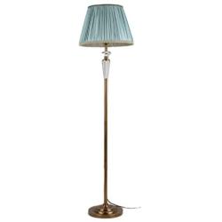 Floor Lamp Standing Light Vertical Lamps Lights LED Floor Lamp American Crystal Floor Lamp Living Room Scandinavian Vintage Copper Floor Lamp Study Bedroom Bedside Vertical Lamp Floor Lamps Indoor Lig