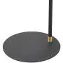 Black Floor Lamp, Contemporary Standing Lamp with Hanging Bubble Glass Lamp Shade, Industrial Light for Living Room Bedroom Farmhouse Black Floor Lamp, Contemporary Standing Lamp with Hanging Bubble Glass Lamp Shade, Industrial Light for Living Room Bedroom Farmhouse