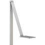 Bentley Modern Task Floor Lamp LED Silver Aluminum Adjustable Touch On Off for Living Room Reading Bedroom Office - Possini Euro Design