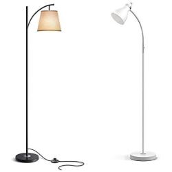 LEPOWER Metal Floor Lamp,Mid Century Metal Standing Lamp,E26, Modern Floor Reading Light for Living Room,Bedroom, Office, Farmhouse, Study Room