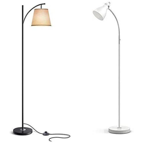 LEPOWER Metal Floor Lamp,Mid Century Metal Standing Lamp,E26, Modern Floor Reading Light for Living Room,Bedroom, Office, Farmhouse, Study Room