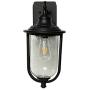 Addington Park 31849 Victoria Collection 1-Light Nautical Outdoor Wall Sconce with Seeded Glass and 2 Built-in GFCI Outlets, 1 Pack, Black Finish Addington Park 31849 Victoria Collection 1-Light Nautical Outdoor Wall Sconce with Seeded Glass and 2 Built-in GFCI Outlets, 1 Pack, Black Finish