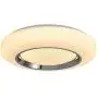 Smart LED Ceing Light Contemporary 20-Inch Flush Mount Fixture with Remote Control 3960LM Auffel Modern Dimmable Surface Round Close to Ceiling Lights for Bedroom Kitchen Dining Room (3000K-6000K)