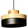 Comtemporary Pendant Light 60W Black Lampshade Industrial Metal Pendant Light Shade Ceiling Hanging Light Fixtures Light Guard 1 Light for Dining Room,Kitchen (Black)
