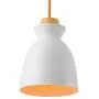 LAKIQ Modern Mini Colorful Pendant Light Nordic Lovely Hanging Ceiling Lighting Kitchen Island Lights for Dining Room Restaurant Bar Living Room (White)