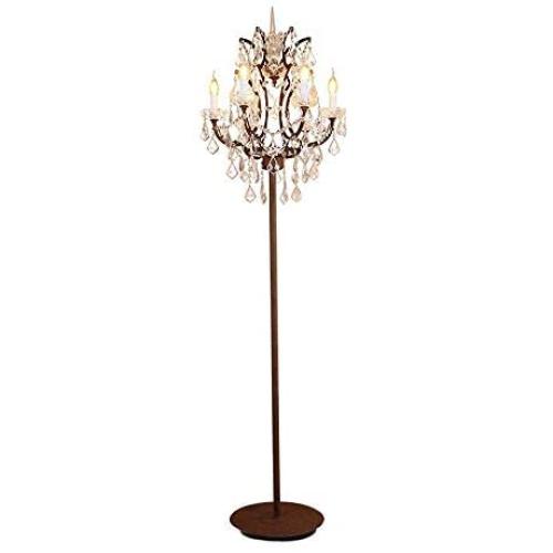 zytyeu American Country Iron Crystal Floor Lamp Retro Living Room Bedroom Dining European Style Luxury Floor Lamp zytyeu American Country Iron Crystal Floor Lamp Retro Living Room Bedroom Dining European Style Luxury Floor Lamp