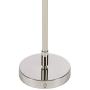 Hampton Hill MPS150-0066 Broderick 6 Modern Chandeliers-Metal, Fabric Shade Pendant Ligthing Lamp Ceiling Dining Lighting Fixtures Hanging, See Below, White/Silver