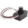 Solus SPC-688 120V Automatic Dusk to Dawn Photocell Photo Control Light Sensor Switch for Hardwire Outdoor Lamp Posts, Works with Most Fixtures and Bulbs, Black