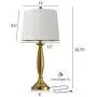 Oneach USB Table Lamp Modern Table Lamps Set of 2 for Living Room with USB Charging Port Bedside Lamp Fabric Drum Shade Accent Lamp Light for Bedroom Gold Oneach USB Table Lamp Modern Table Lamps Set of 2 for Living Room with USB Charging Port Bedside Lamp Fabric Drum Shade Accent Lamp Light for Bedroom Gold