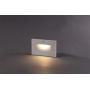 Cloudy Bay LED Step Light with Auto On Off Photocell,3000K Warm White,Stair Light,White Finish