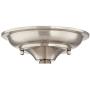 Schoolhouse Floating Ceiling Light Semi Flush Mount Fixture Brushed Nickel 12'' Wide Clear Glass for Bedroom Kitchen Living Room Hallway Bathroom - Regency Hill Schoolhouse Floating Ceiling Light Semi Flush Mount Fixture Brushed Nickel 12'' Wide Clear Glass for Bedroom Kitchen Living Room Hallway Bathroom - Regency Hill