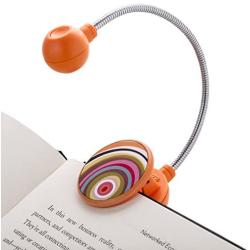 WITHit French Bull Book Light – Swirl – LED Reading Light with Clip for Books and eBooks, Reduced Glare, Portable and Lightweight, Cute Bookmark Light for Kids and Adults, Batteries Included