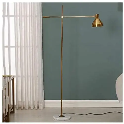 QQB Fashion Floor Lamp Reading Lamp Adjustable Angle Living Room Sofa Reading Lamp Bedroom Brass Long Arm Vertical Remote Dimming LED Modern (Color : Remote Control) QQB Fashion Floor Lamp Reading Lamp Adjustable Angle Living Room Sofa Reading Lamp Bedroom Brass Long Arm Vertical Remote Dimming LED Modern (Color : Remote Control)