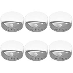 Closet Light, SONATA Under Cabinet Lights Motion Sensor Locker Light, LED Battery Operated Night Lights Stick Up Closet Light, Perfect for Closet,Staircase, Bedroom,Kitchen (6 Pack)