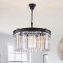Modern Crystal Chandelier Pendant Ceiling Lamp Crystal Lighting Fixture for Dining Room, Living Room (5 Lights)