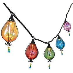 Vigdur Multicolor Fairy String Lights with 10 Bulbs Connectable Waterproof Decorative Indoor String Lights for Christmas Party Birthday Wedding Festival Bedroom Outdoor Patio