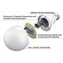 Sensor Lights Bulb Dusk to Dawn LED Light Bulbs Smart Lighting Lamp 7W E26/E27 Automatic On/Off, Indoor/Outdoor Yard Porch Patio Garage Garden (Warm White, 2 Pack)