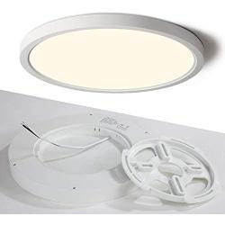 Taloya LED Ceiling Light Flush Mount for Porch, 8.9 Inch 18W, Thin Ceiling Lamp Surface Mount for Dining Utility Laundry Room Basement Entryway Stairway Kitchen(Neutral White 4000K)