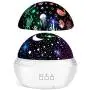 Star Night Light Projector, FISHOAKY 3 in 1 Sky Night Light Projector, 360°Rotating 8 Colors Mode Projector Baby Night Lights with USB Cable, Popular Toy Gifts for Kids Baby Birthday Christmas