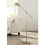 Dawson Modern Pharmacy Floor Lamp Antique Brass Adjustable Boom Arm and Head for Living Room Reading Bedroom Office - 360 Lighting