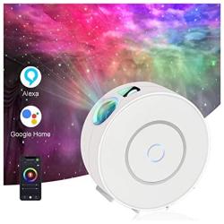 Galaxy Projector with Nebula Cloud, Starlight Projector, Skylight Projector, WiFi Night Light Projector for Bedroom, Home Theatre，Party Decoration，Works with Alexa & Google Home,Controlled by APP