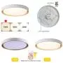 SHIGUANG LED Ceiling Light Fixture Modern Flush Mount Round 16.5 Inch 30W Dimmable 2110lm for Bedroom Living Room Kitchen Hallway,Warm White 3000K SHIGUANG LED Ceiling Light Fixture Modern Flush Mount Round 16.5 Inch 30W Dimmable 2110lm for Bedroom Living Room Kitchen Hallway,Warm White 3000K