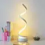 LENIVER LED Table Lamp Set of 2, Modern Minimalist Dimmable Spiral Table Lamp, 12W 3 Color Bedside Lamp Desk Light for Bedroom, Living Room, Office, Nightstand, Bookshelf (White) LENIVER LED Table Lamp Set of 2, Modern Minimalist Dimmable Spiral Table Lamp, 12W 3 Color Bedside Lamp Desk Light for Bedroom, Living Room, Office, Nightstand, Bookshelf (White)