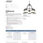 Progress Lighting P400058-020 Judson Chandeliers, Antique Bronze