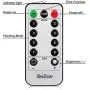 Honche Led Curtain String Lights USB with Remote for Bedroom Wedding (Warm White)