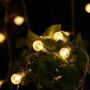 Globe String Lights for Bedroom 49 FT 100 LED Fairy Lights 8 Modes with Remote Control Plug in Decoration Lights for Patio Garden, Indoor, Outdoor, Christmas, Party (Warm White)