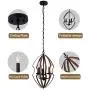Aipsun Rustic Pendant Light 3 Light Farmhouse Chandelier 18.11'' Wood Texture Metal Ceiling Hanging Light Fixture for Indoor Kitchen Island Dining Living Room Aipsun Rustic Pendant Light 3 Light Farmhouse Chandelier 18.11'' Wood Texture Metal Ceiling Hanging Light Fixture for Indoor Kitchen Island Dining Living Room