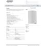 Progress Lighting P710071-030-30 Inspire LED Wall Sconce with Summer Linen Shade, 9'' x 6-1/4'', White