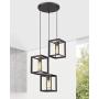 Emliviar 3-Light Pendant Light, Modern Cluster Hanging Lights for Kitchen, Oil Rubbed Bronze Finish, 20061D-3 ORB