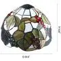 Tiffany Table Lamp Cover Colored Glass Lamp Shade Mediterranean Style Lampshade for Table Lamp Bedroom Dining Room (025)