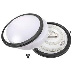 LB72172 LED Flush Mount Ceiling Light, 10-Inch Modern, Dimmable, Round Light Fixture, Oil Rubbed Bronze Finish, 4000K Cool White, 17W, 1350 Lumens, ETL & DLC Listed, Energy Star, Indoors, Hallway, Kid