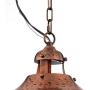 Essex Dyed Copper Pendant Light 16& Wide Modern Farmhouse Industrial Rustic Hammered Dome Shade Fixture for Kitchen Island Dining Room - Franklin Iron Works